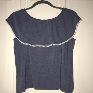 Girls off the shoulder top